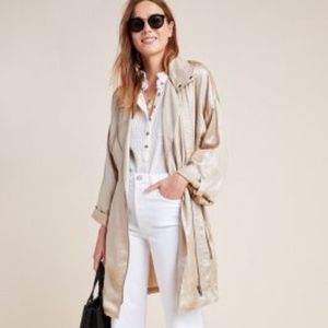 NWT Anthro Champagne Anorak